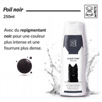 M-Pets shampoing naturel pour chien poil noir 250ml