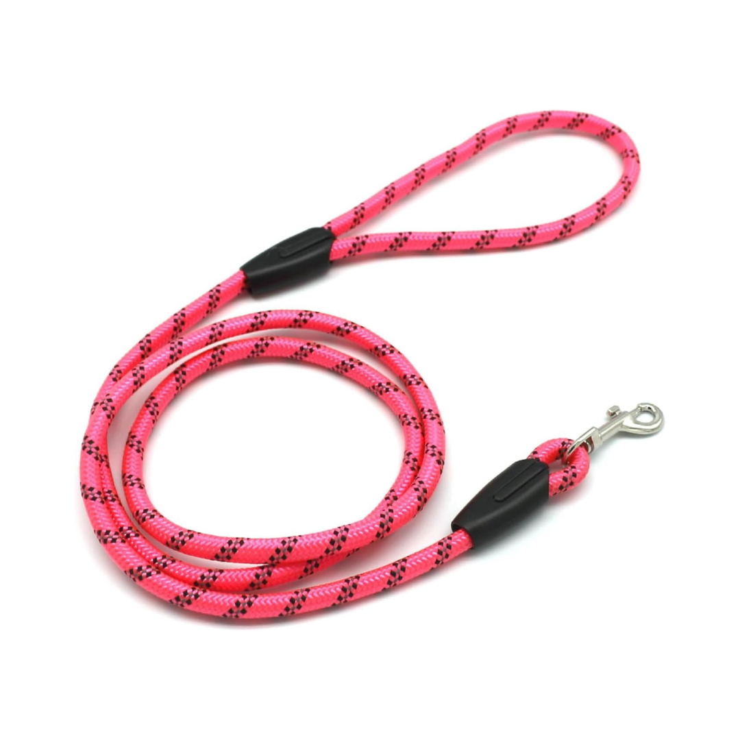 Laisse corde nylon réfléchissante pour chien