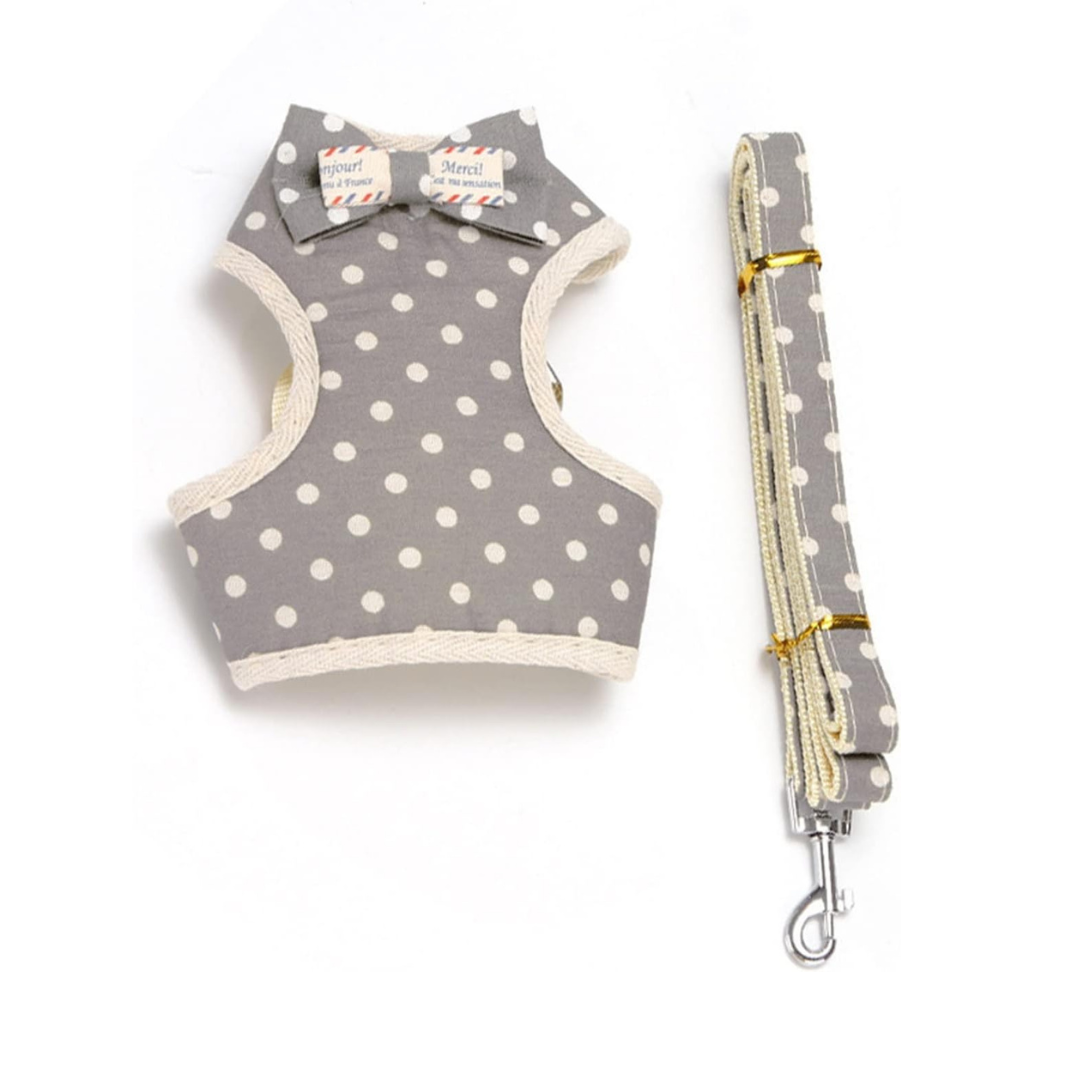 Harnais gilet "France" avec laisse pour chien et chat