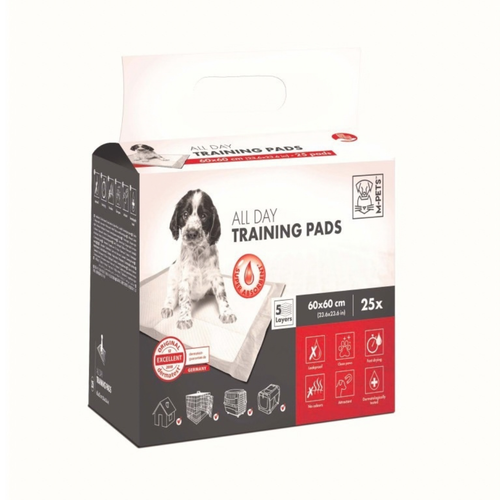 All Day Puppy tapis absorbants 60x60cm 25 pièces