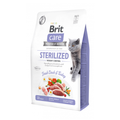 Brit Care croquettes canard pour chat stérilisé contrôle poids 2kg