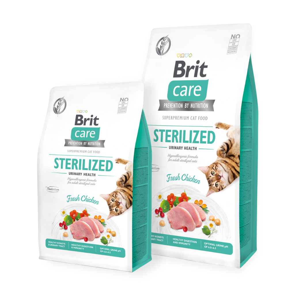 Brit Care croquettes poulet pour chat stérilisé urinary