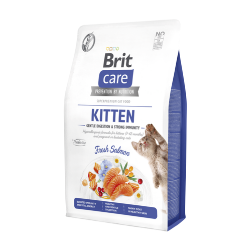 Brit Care croquettes saumon pour chaton 2kg
