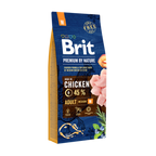 Brit Premium by Nature Adult M 15kg - Chien
