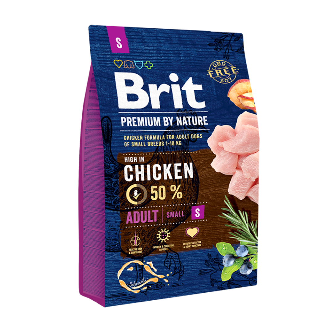 Brit Premium by Nature Adult S 3kg - Chien