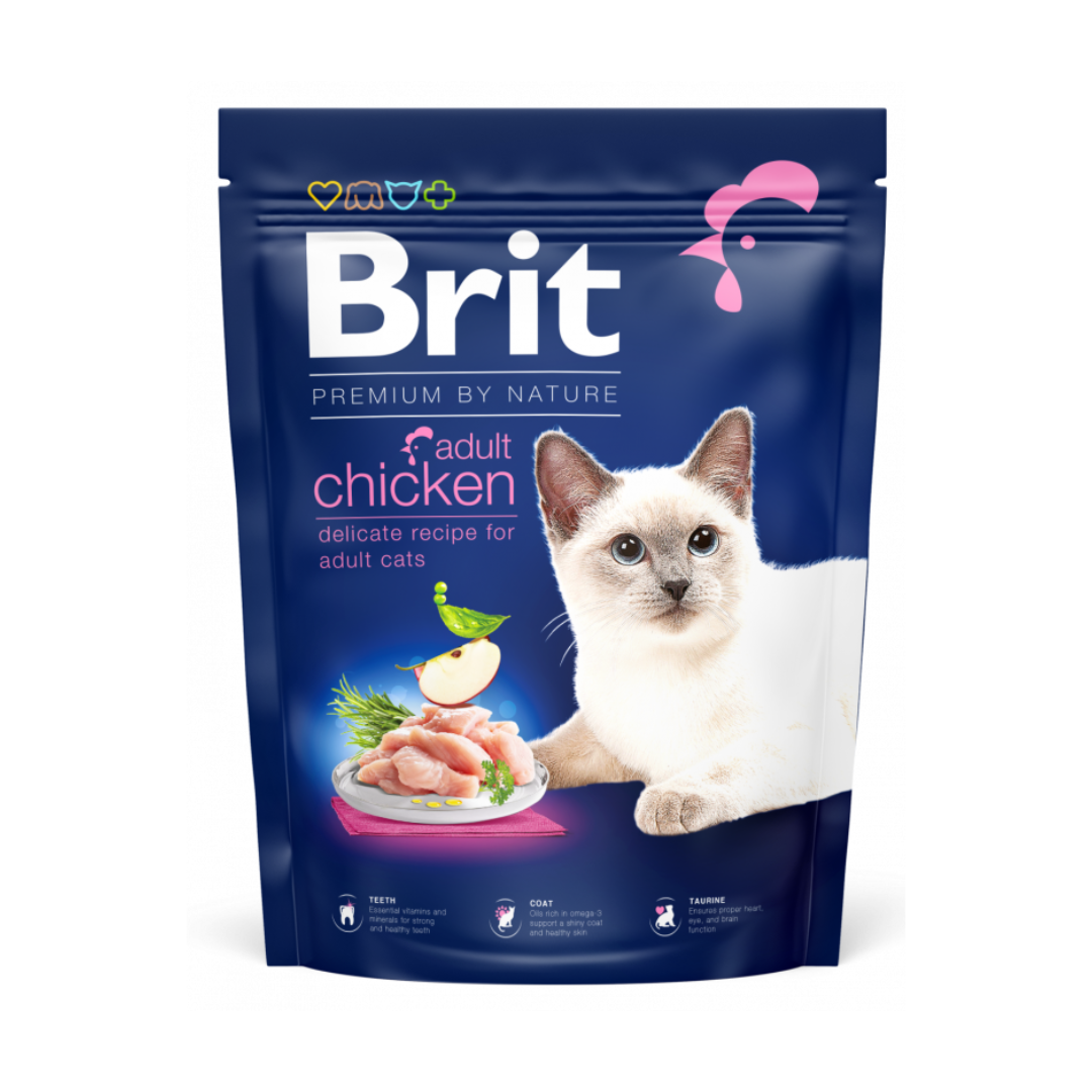 Brit croquettes poulet pour chat 1,5kg