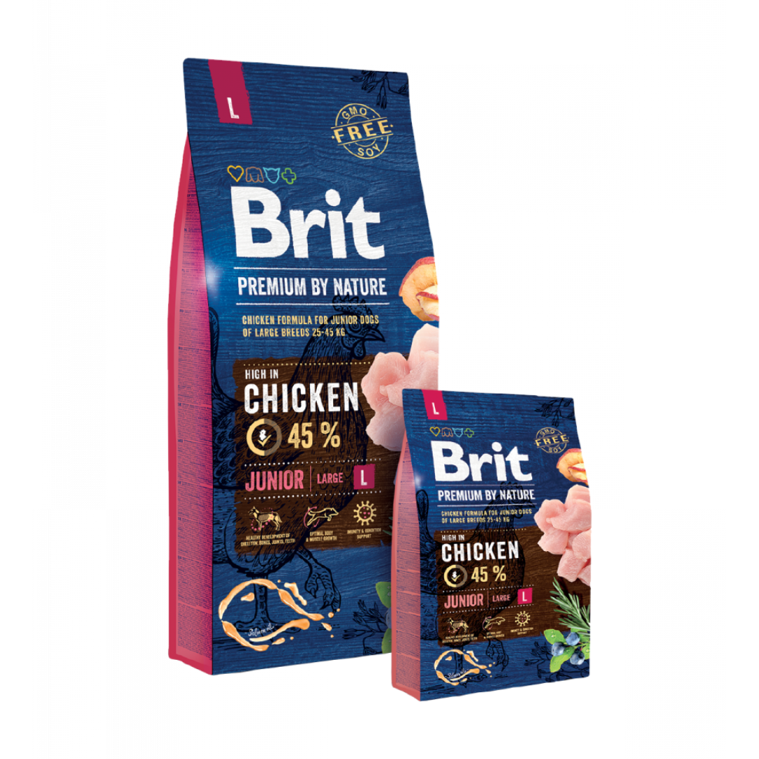 Brit croquettes poulet pour chiot grande race