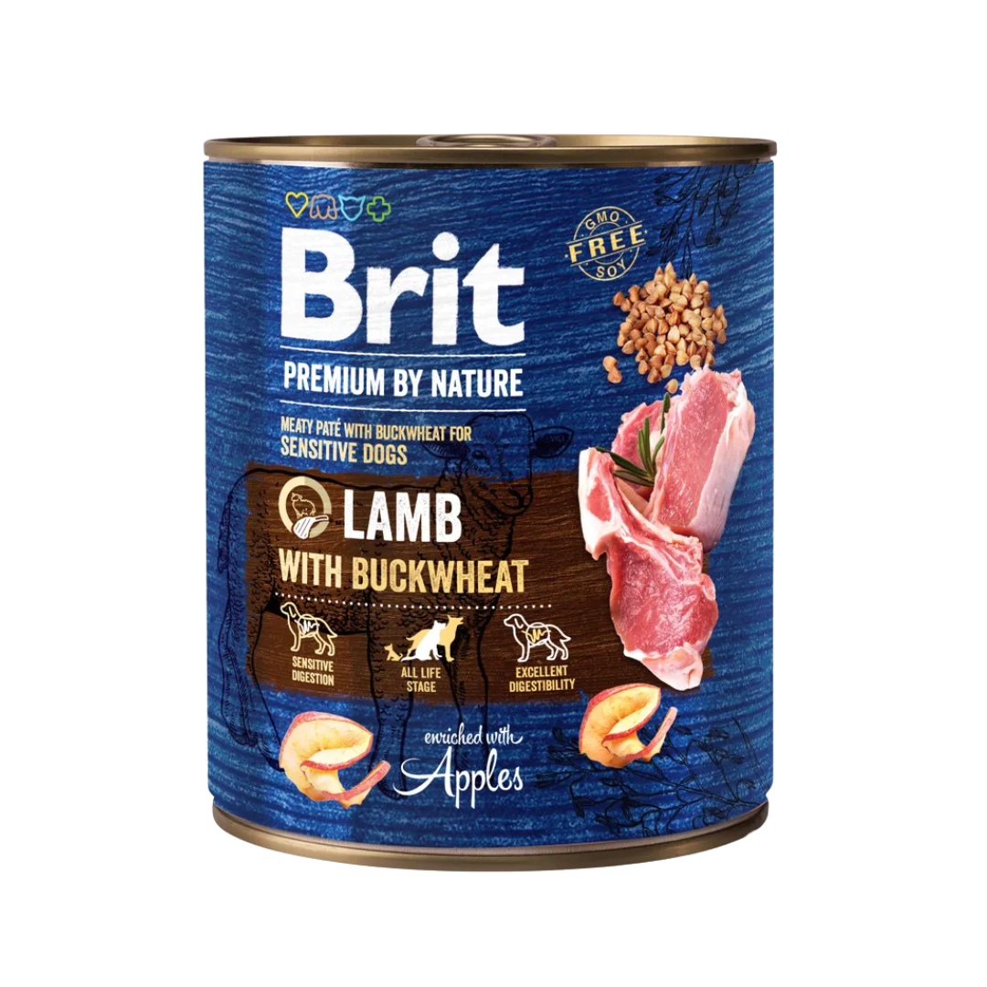 Brit pâté à l'agneau pour chien 800g