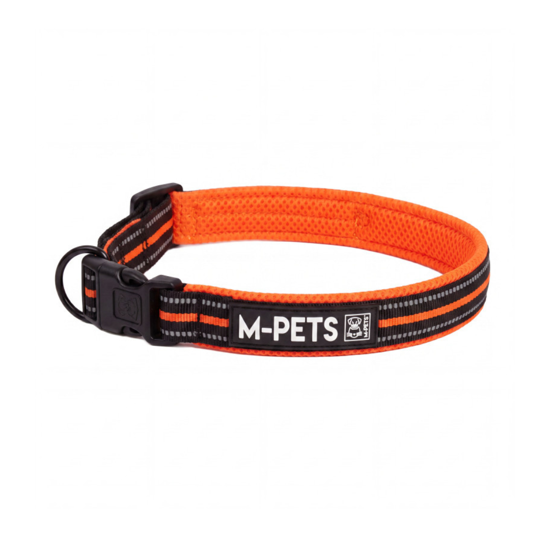 Collier Hiking Soft pour chien avec bandes réfléchissantes