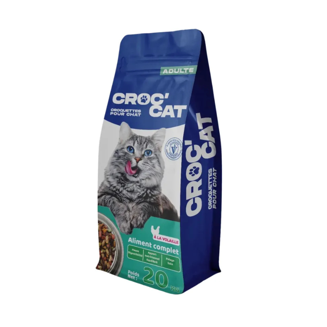 Croc'Cat croquettes pour chat adulte 20kg