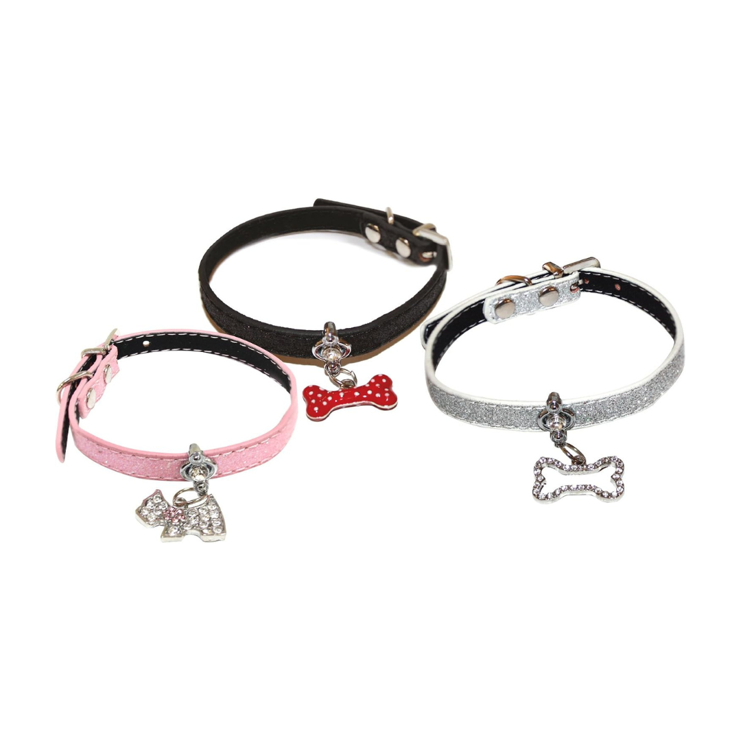 Croci collier Charme 1x25cm pour chien et chat