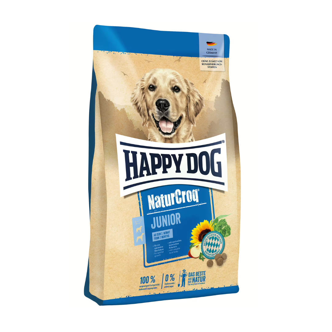 HappyDog Junior croquettes pour chiot 4kg