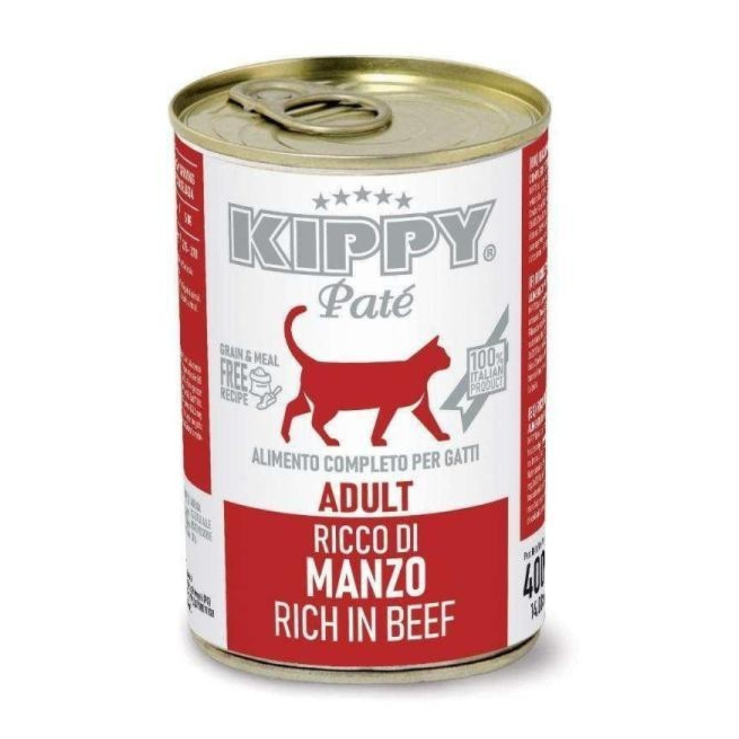 Kippy pâté au bœuf pour chat 400g