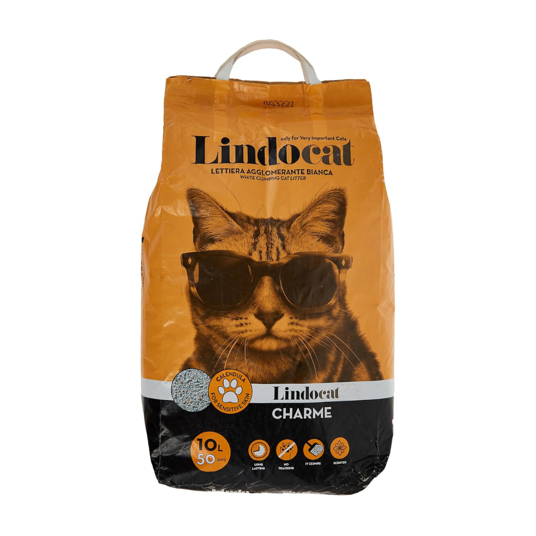 Lindocat Charme litière agglomérante ambre oriental 10L
