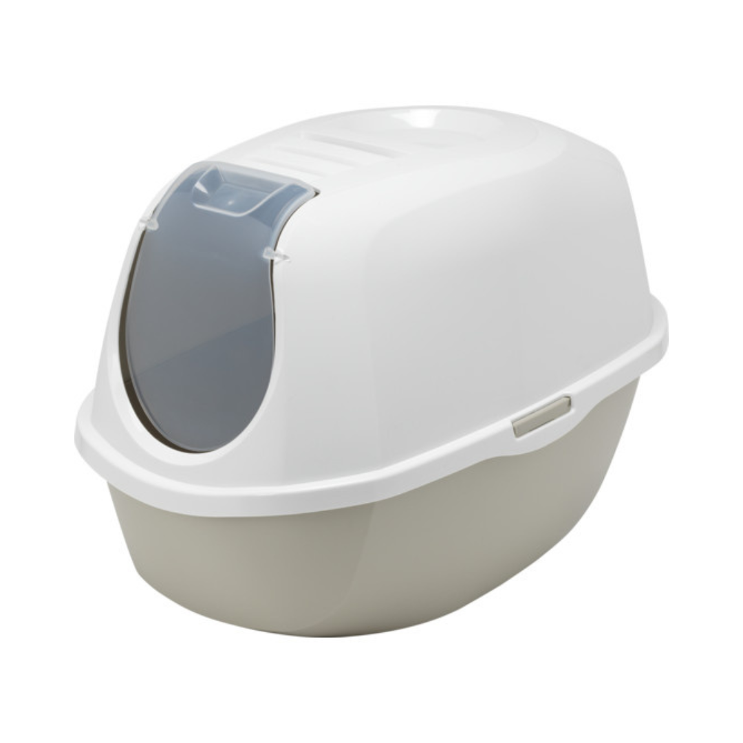 Maison de toilette AniOne Smart Cat gris clair pour chat