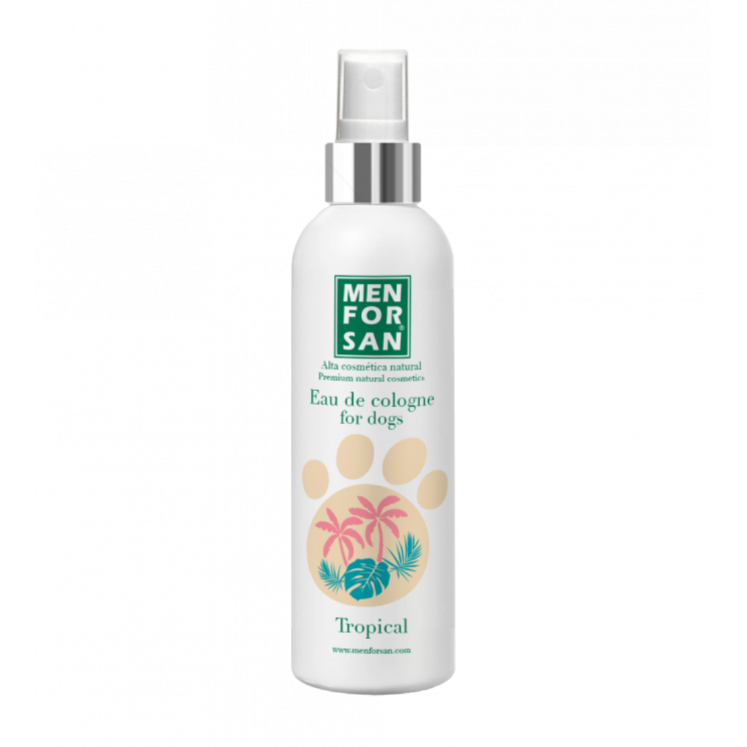 MenForSan eau de Cologne tropical pour chien 125mL