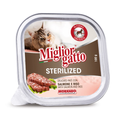 Miglior gatto barquette pâtée saumon pour chat stérilisé 100g