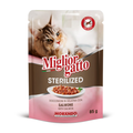 Miglior gatto pochon saumon pour chat stérilisé 85g