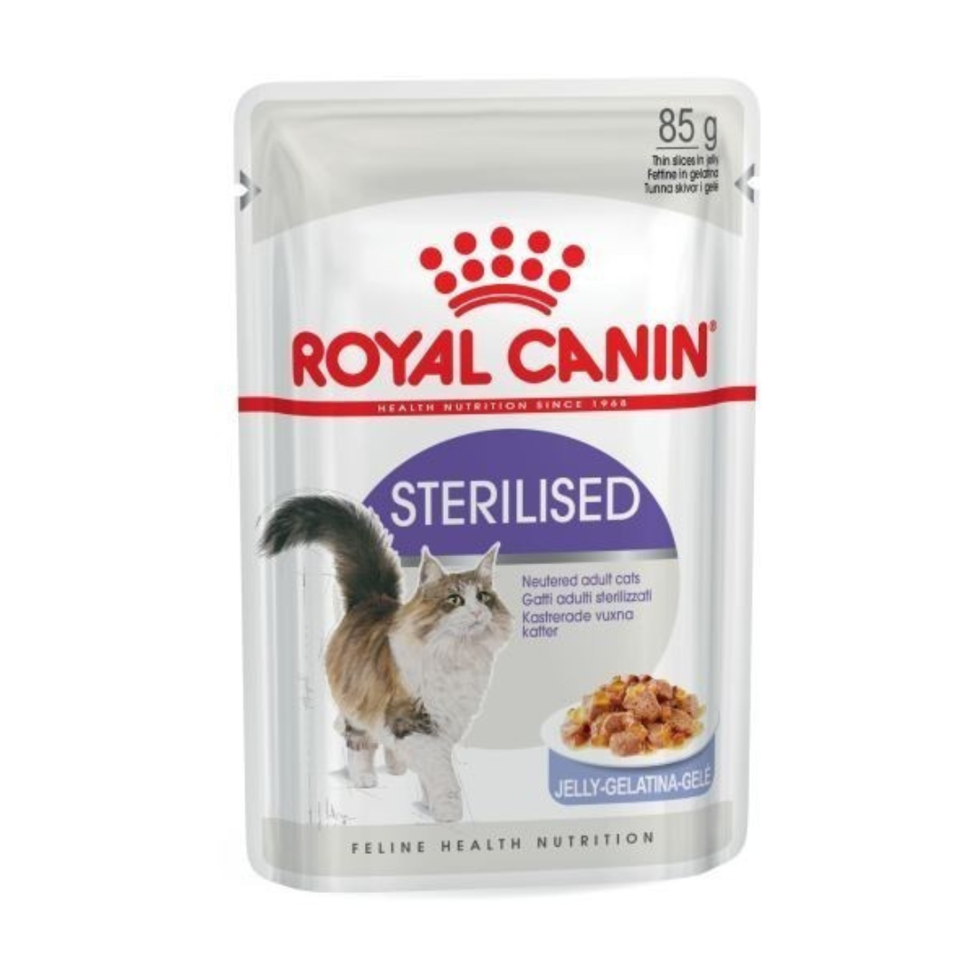 Royal Canin pochons jelly pour chat stérilisé 85g