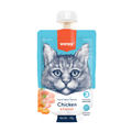 Wanpy crème tasty friandise poulet pour chat 90g