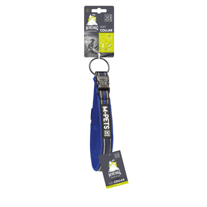 Collier Hiking Soft pour chien avec bandes réfléchissantes